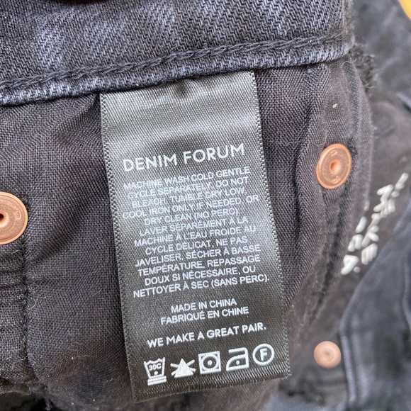 Denim Forum - The Twiggy High Rise Flare Jeans - Picture 11 of 12